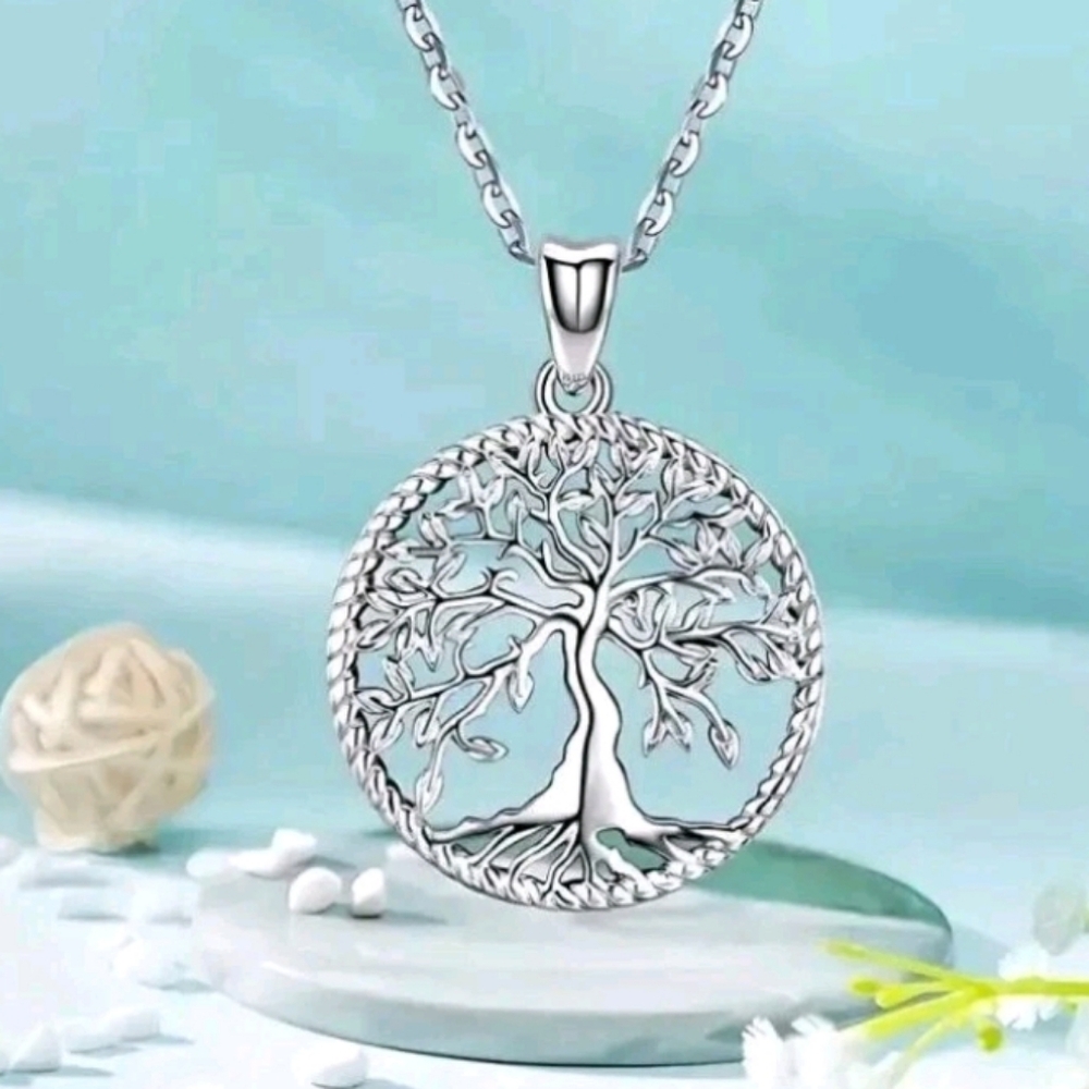 Silver Tree of Life Necklace